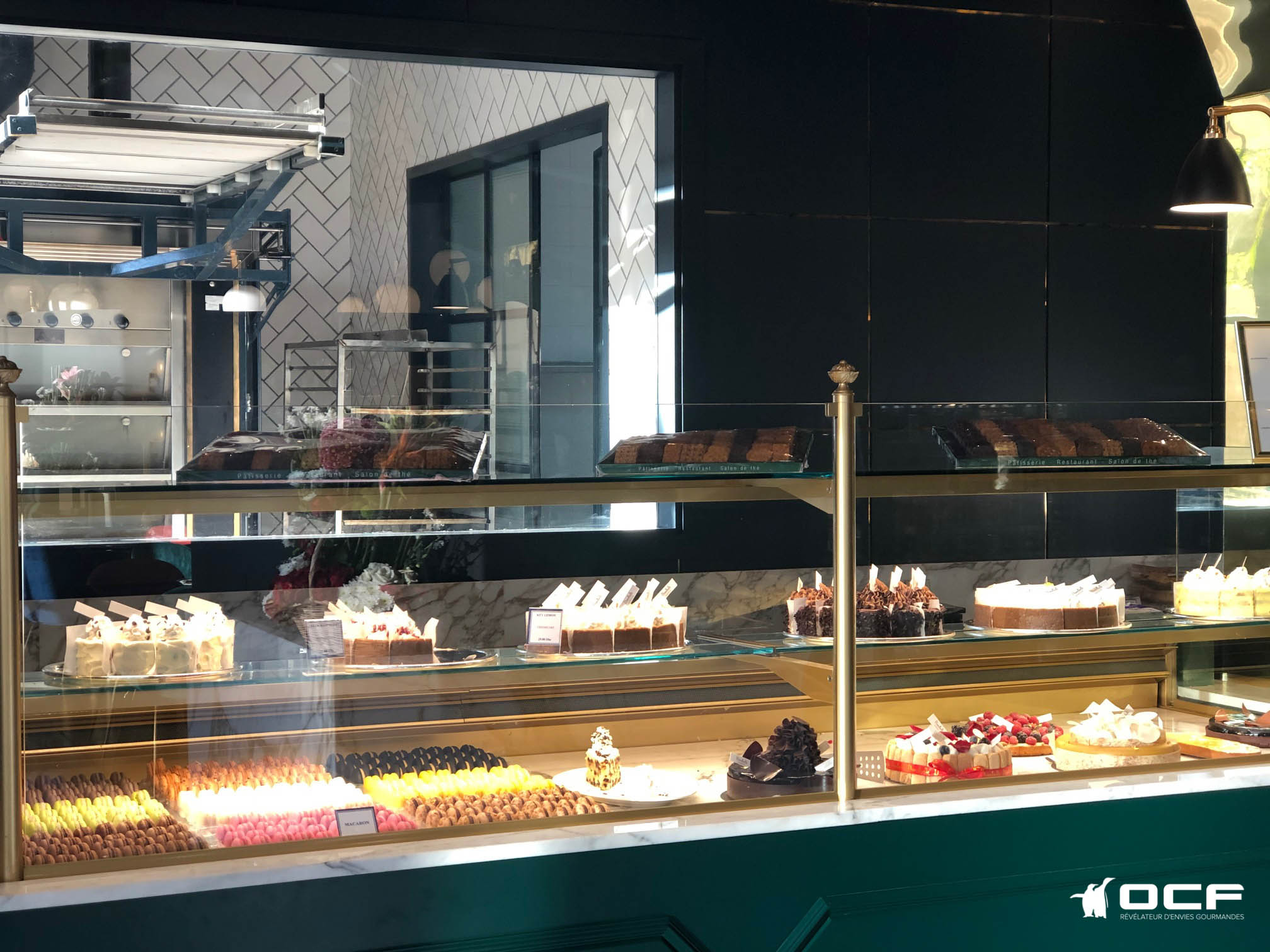 La vitrine de pâtisseries de Demoiselle Casablanca